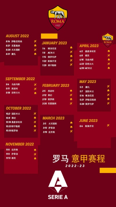 意甲罗马赛程20212022赛季完整赛程表-第3张图片-www.211178.com_果博福布斯