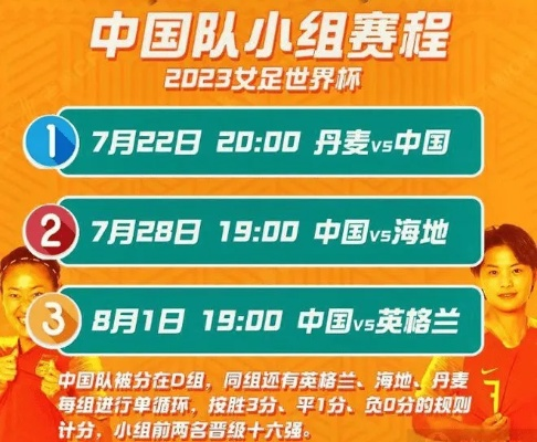 女足世界杯2023中国队赛程表图片视频 详细赛程安排和精彩瞬间-第3张图片-www.211178.com_果博福布斯